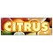 Signmission CITRUS BANNER SIGN florida orange grapefruit lemon just picked orchard B-72 Citrus - alternate 1